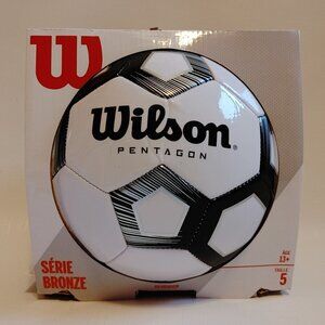 Wilson Pentagon Soccer Ball JAYDEN NELSON Bronze Series Size 5 13+
